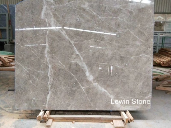 Cloudy grey Marble Slab