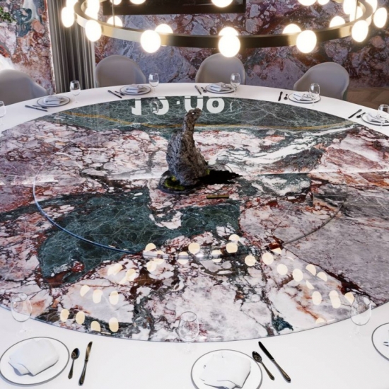 Nature marble table