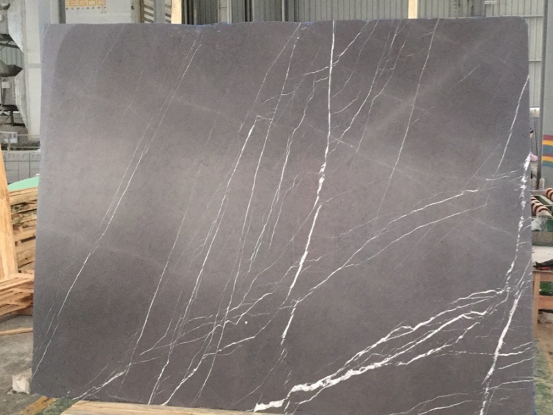 Pietra grey marble honed cut to size and slab