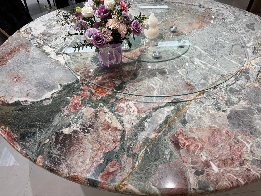 4 Seasons Pink Round Table